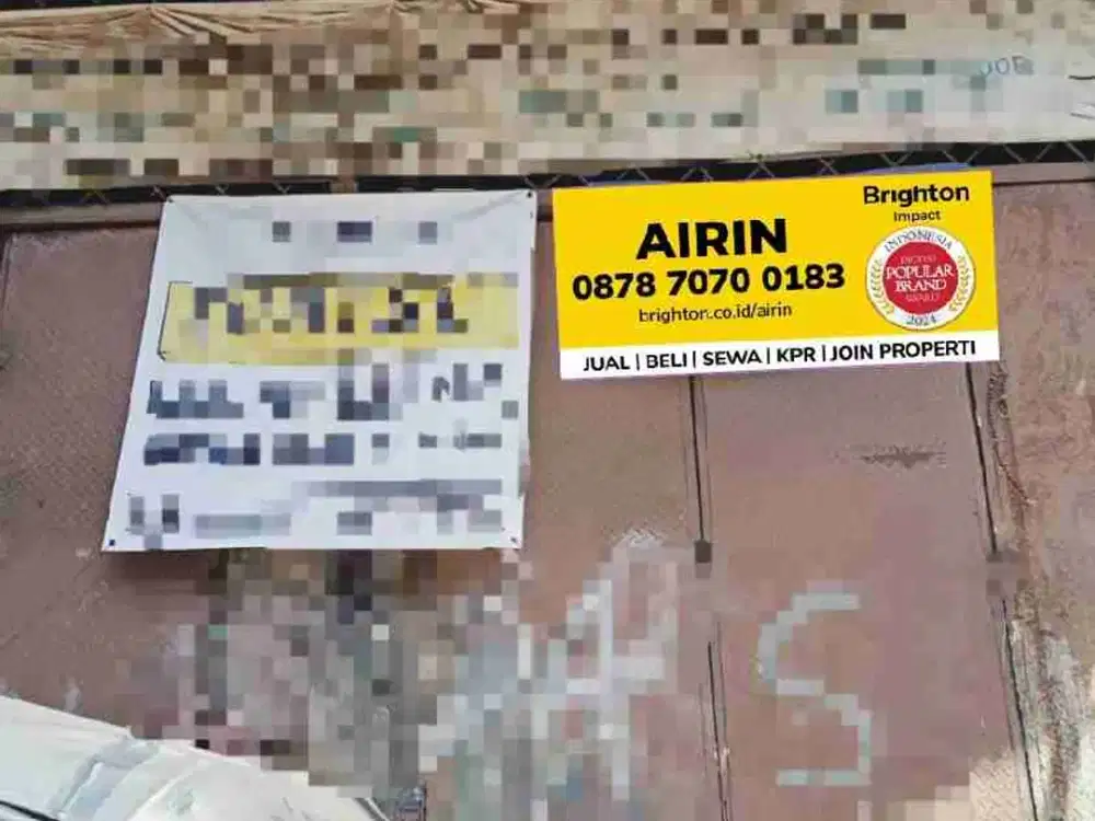 RUKO MINIMALIS PINGGIR JALAN COCOK UNTUK USAHA KARANG ANYAR DEKAT PASAR BARU, JAKARTA PUSAT