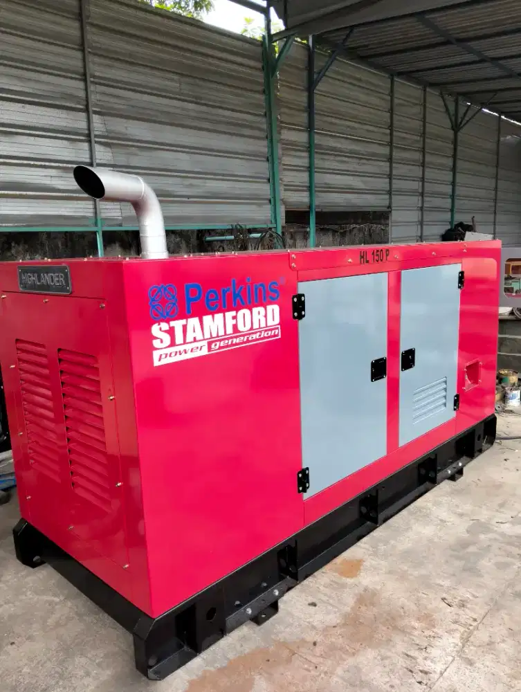 Genset Silent Perkins Stamford 150kva tahun 2013