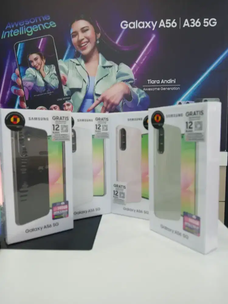 Samsung Galaxy A56 5G 12/256GB Garansi resmi 1 tahun free case