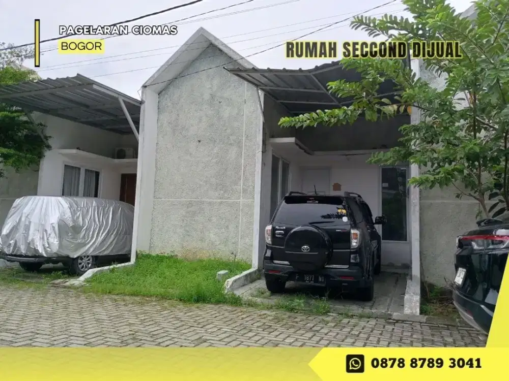 Jual CASH rumah dkt Stasiun 570JT di Kencana Townhouse Ciomas