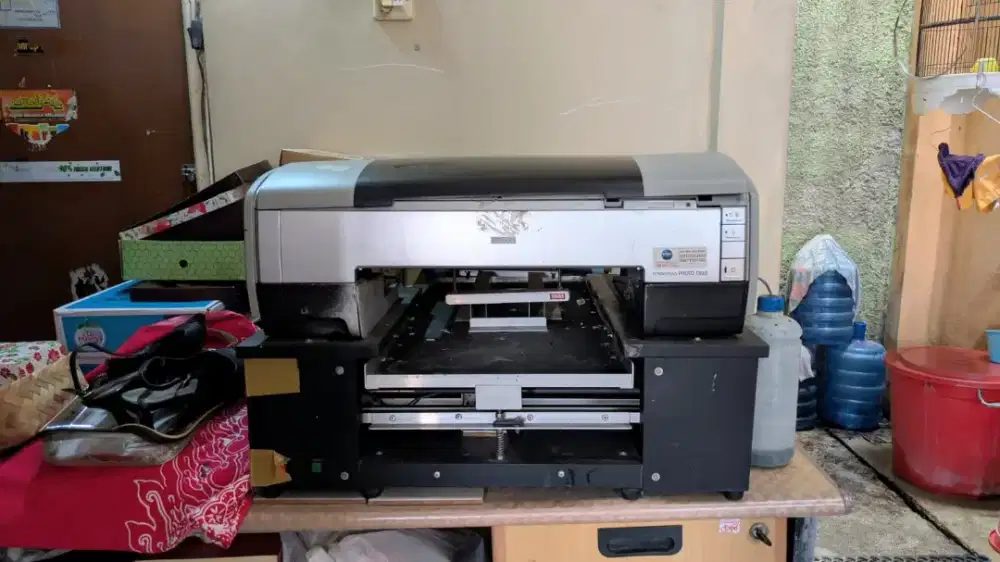 Printer Sablon DTF bonus oven dan mesin press
