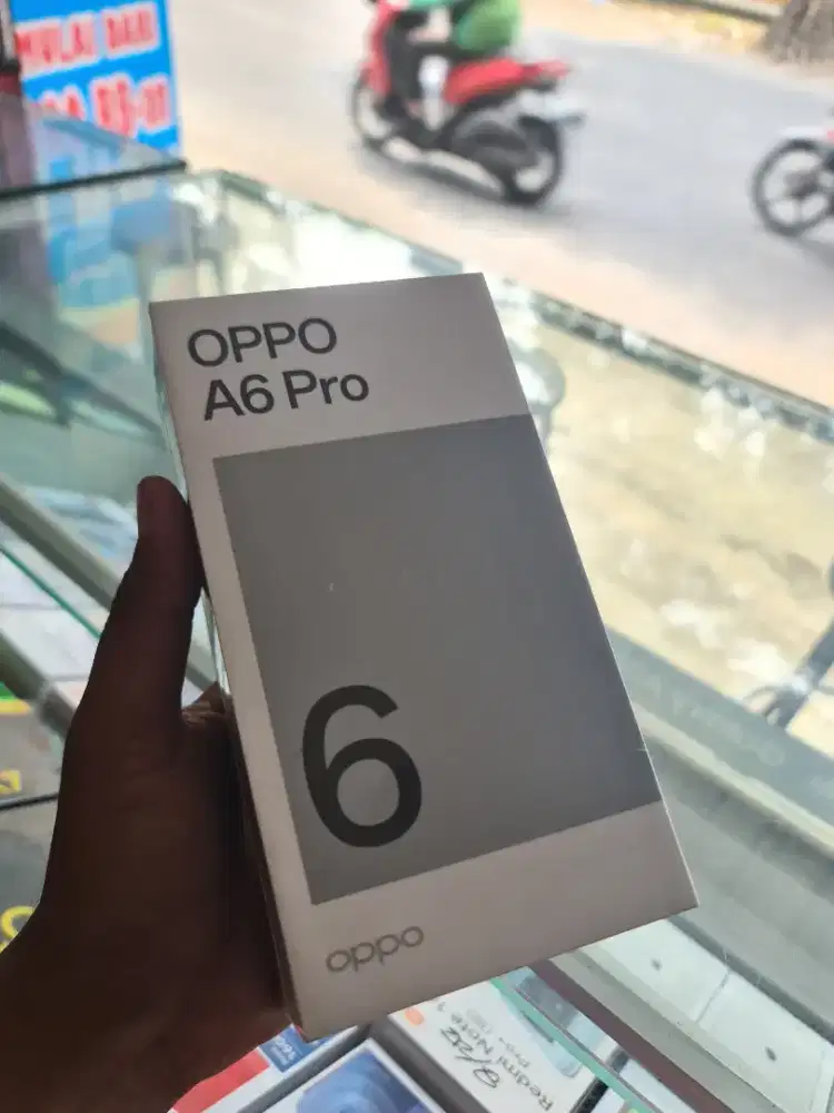 New oppo A6 pro ram8/256 garansi resmi 1 tahun