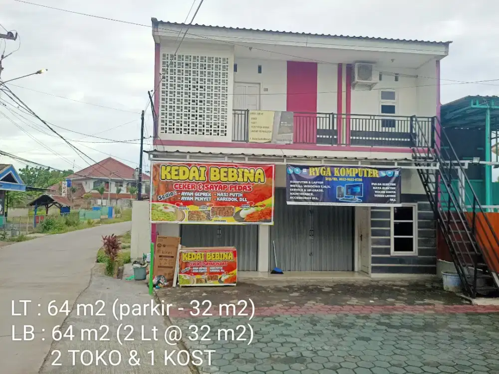 TOKO & KOST DI TENGAH KOTA CILEGON