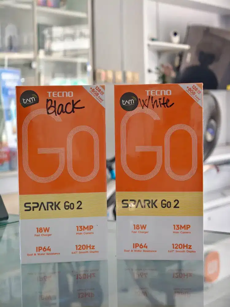 Tecno Spark Go 2 4/128GB (new) Bisa Cod, Fastrespon WhatsApp