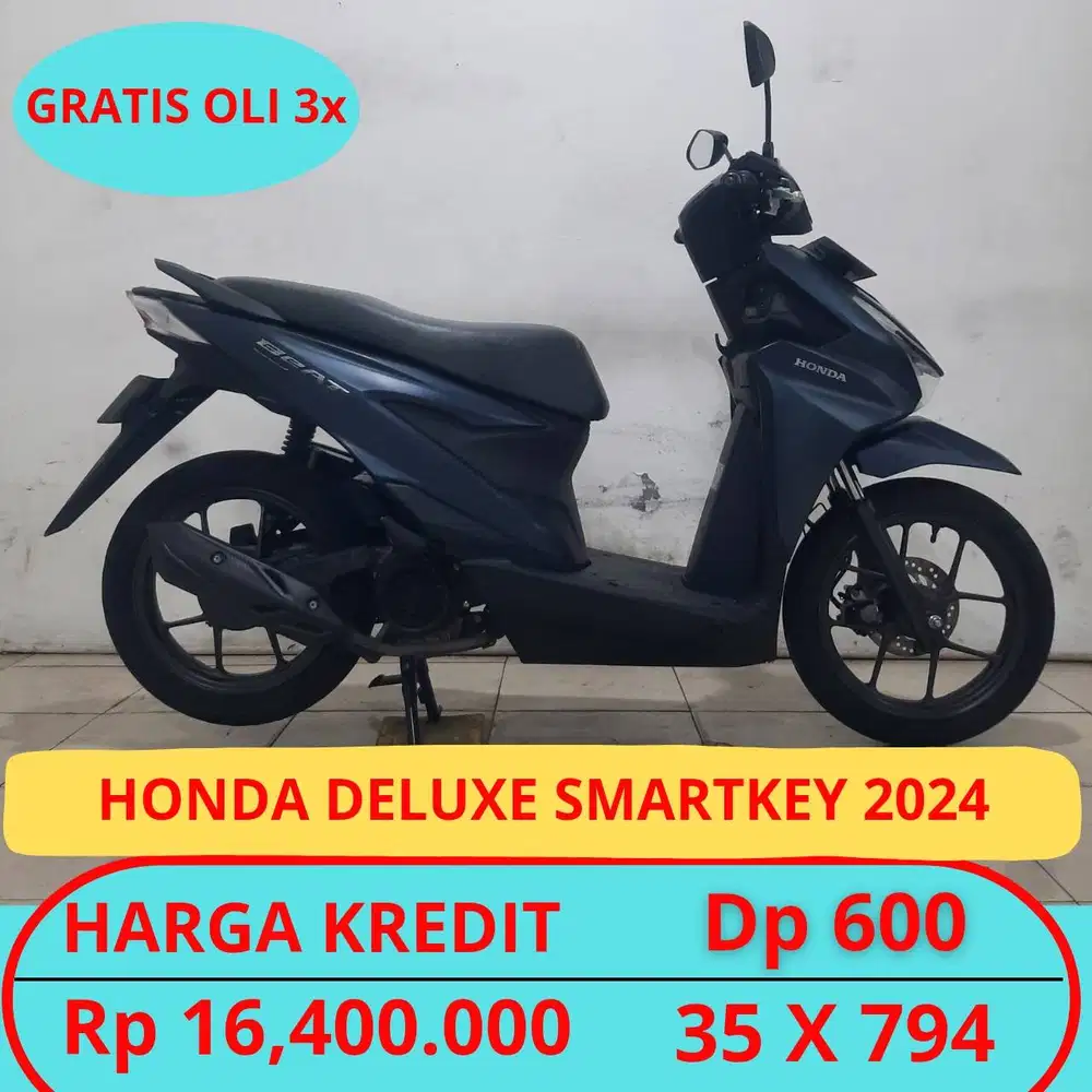 HONDA BEAT DELUXE SMARTKEY 2024 DP HANYA 600 GUYSS