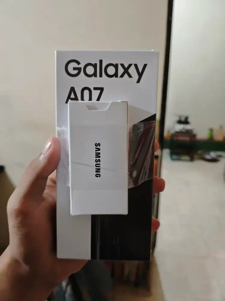 Samsung A07 4/64 Black Baru Segel (Include Charger 25w Samsung)