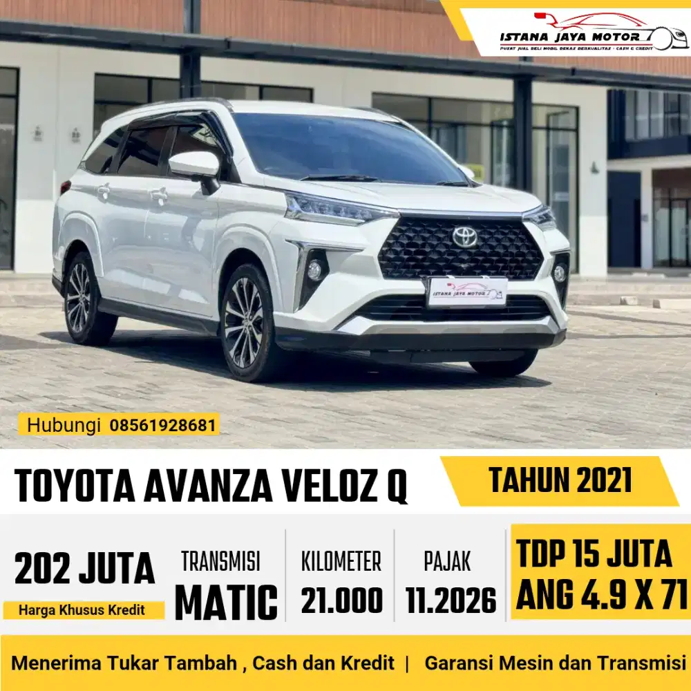 TOYOTA AVANZA VELOZ Q AT 2021