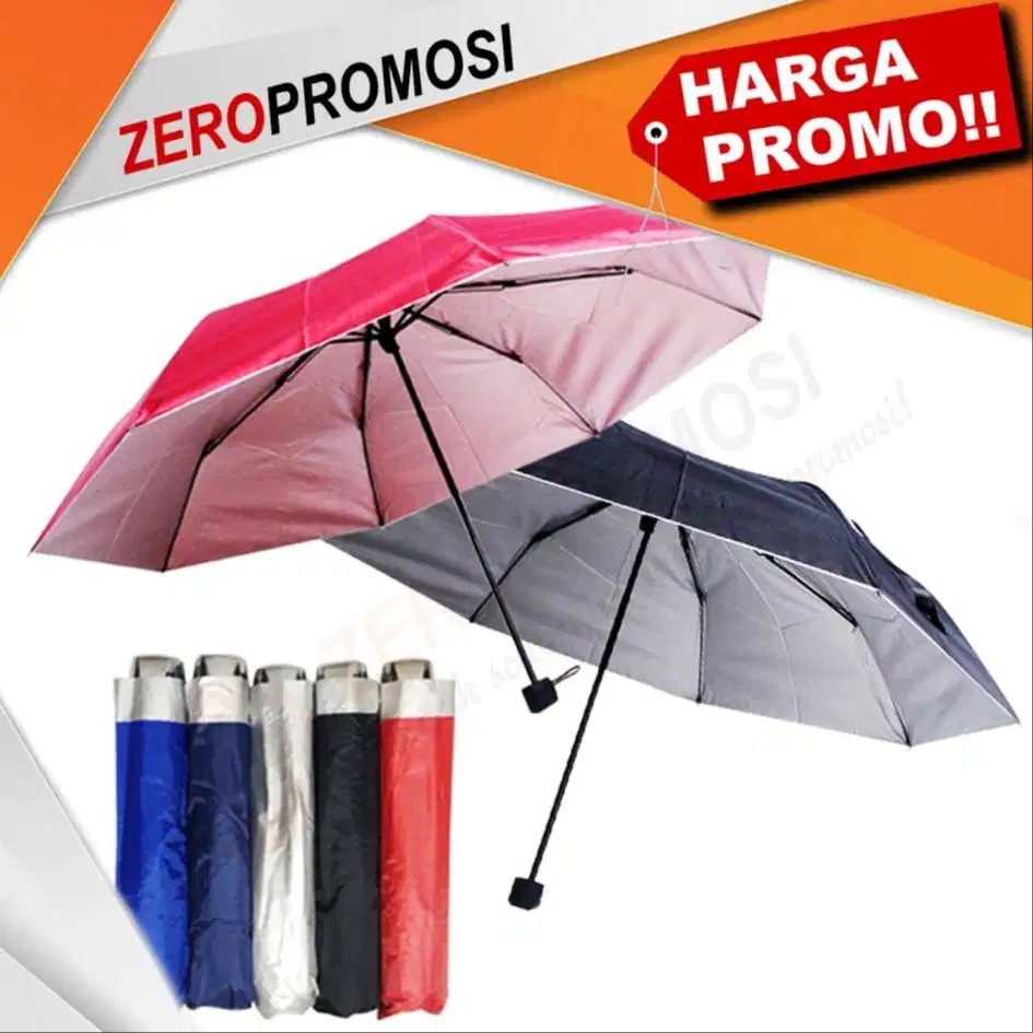 Souvenir Payung Lipat Tiga L3 355 Custom Murah