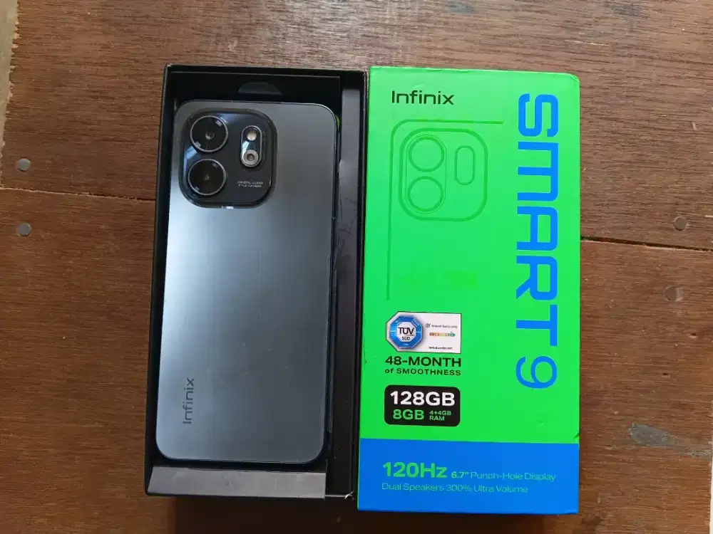 Infinix Smart 9 Ram 4/128 Lengkap mulus ori