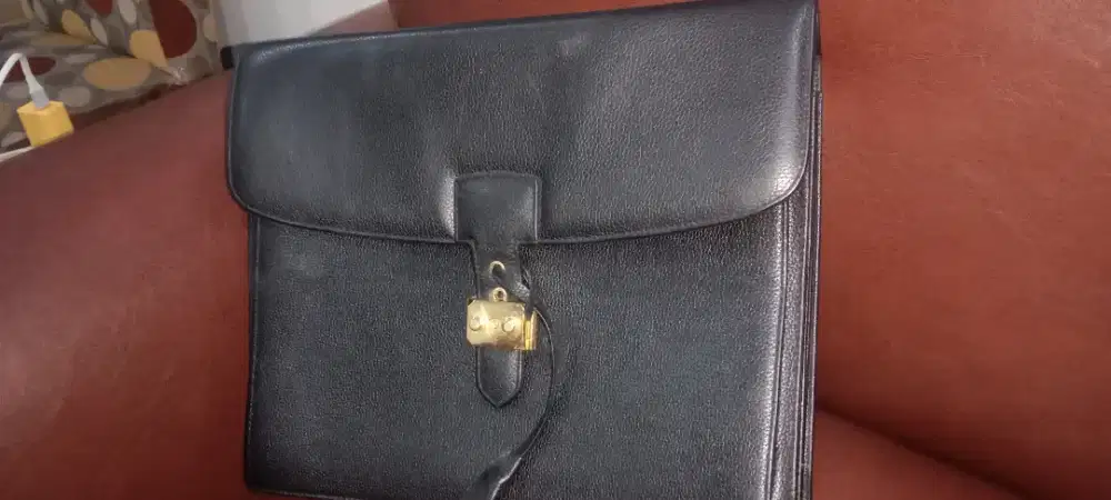 tas kantor full kulit asli