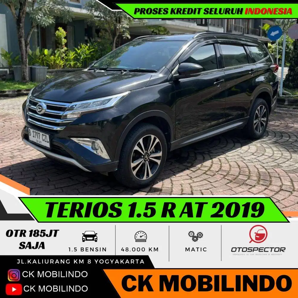 (Km48rb) All New Terios R Matic 2019 Orisinil Pajak Baru Kredit Murah