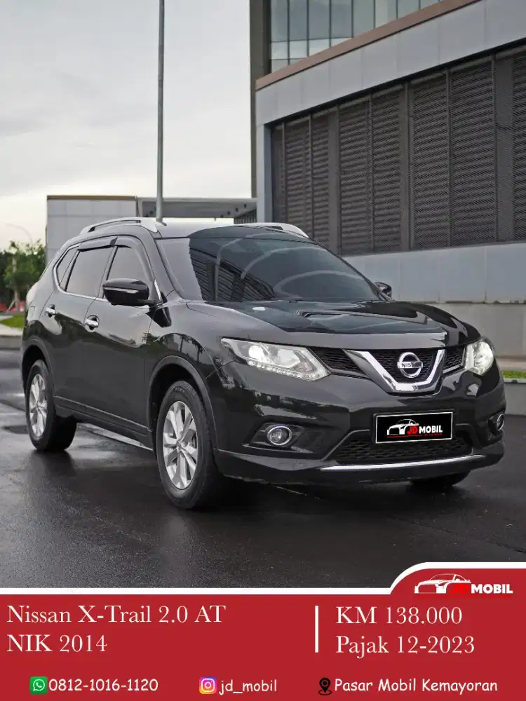 Nissan Xtrail 2.0 T32 Bensin AT Hitam 2014