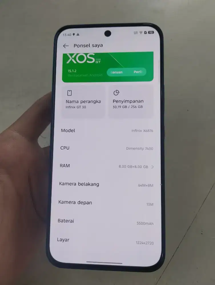INFINIX GT 30 8/256GB