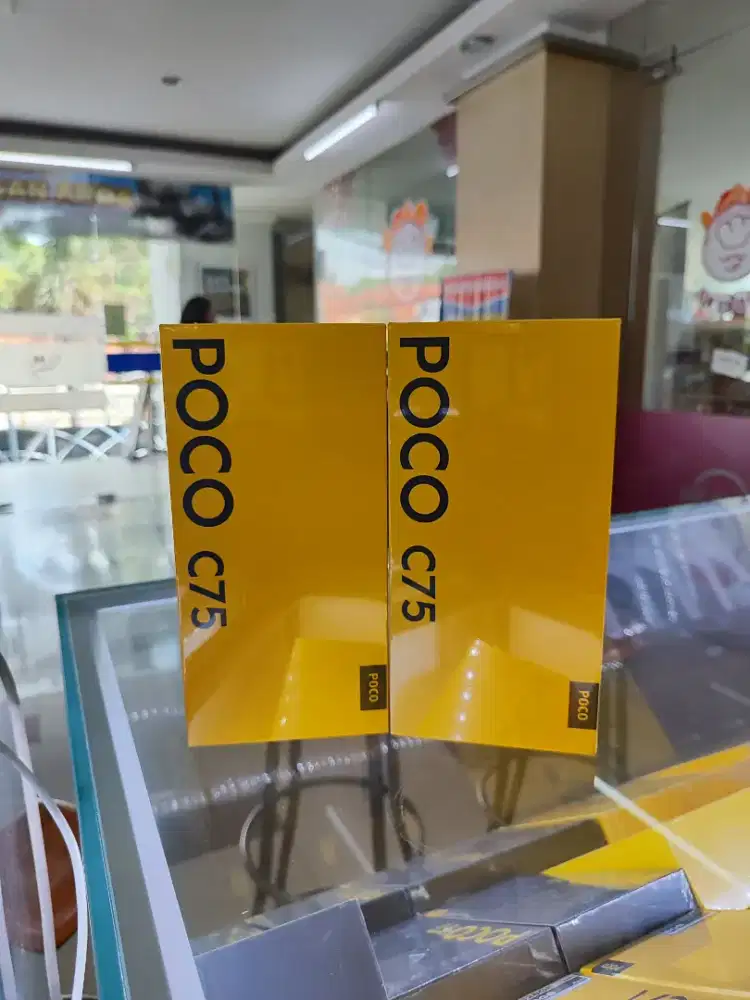 Resmi! Poco C75 6/128 Baru ya