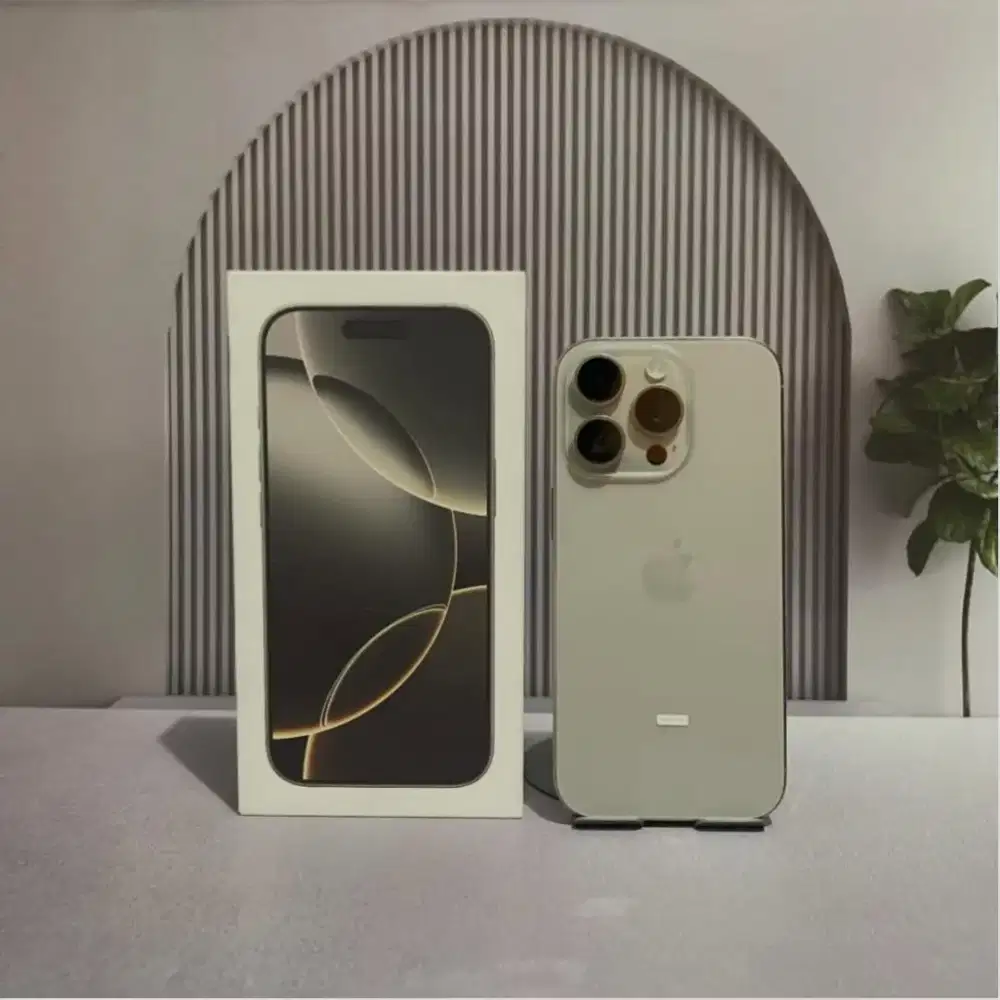 Iphone 16 pro 128gb ibox garansi aktif