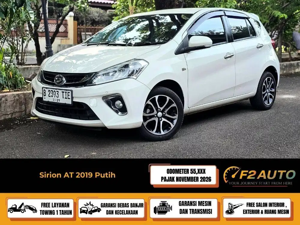 Daihatsu Sirion D AT 2019 Putih