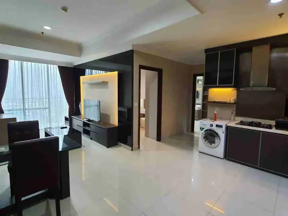 Dijual Cepat BU Apartment Denpasar Residence 2 Bedroom Full Furnish Akses Mall Kuncit