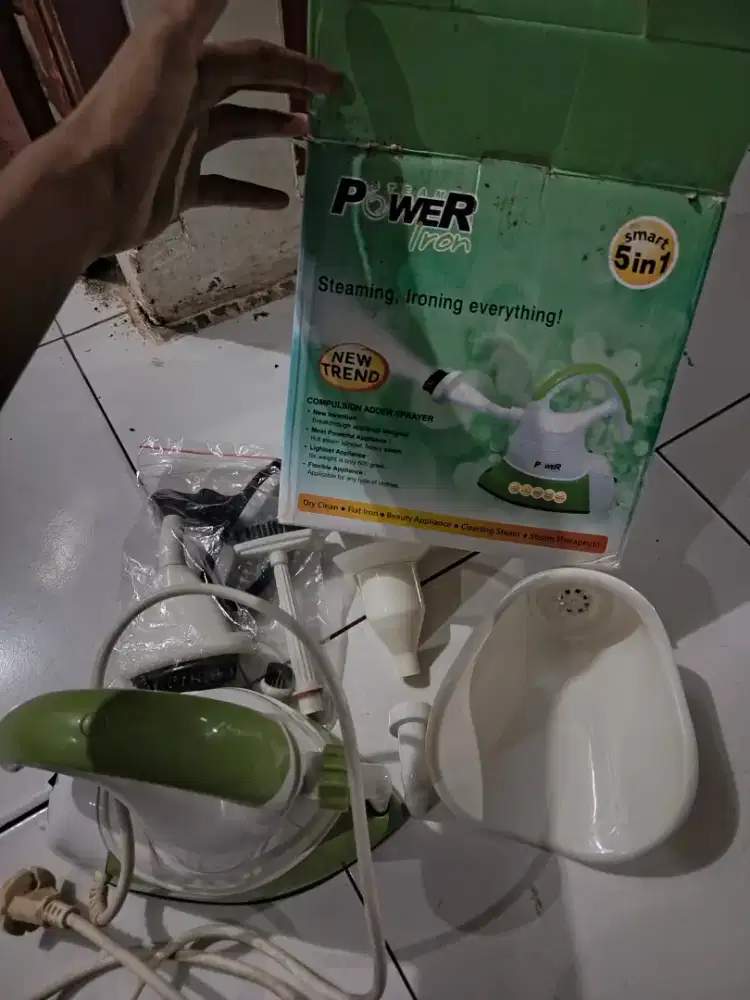 STEAM POWER IRON