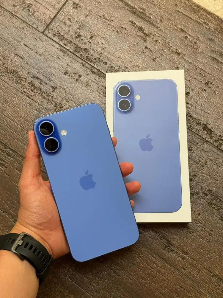 iPhone 16 Plus 512 GB Ultramarine blue mulus like new