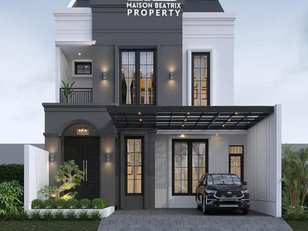 RUMAH MODERN MINIMALIS READY DESEMBER 2025 STRATEGIS DI KENCANA LOKA - BSD