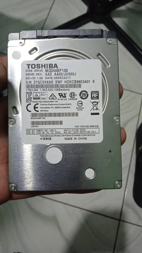 Hardisk Laptop 1tb