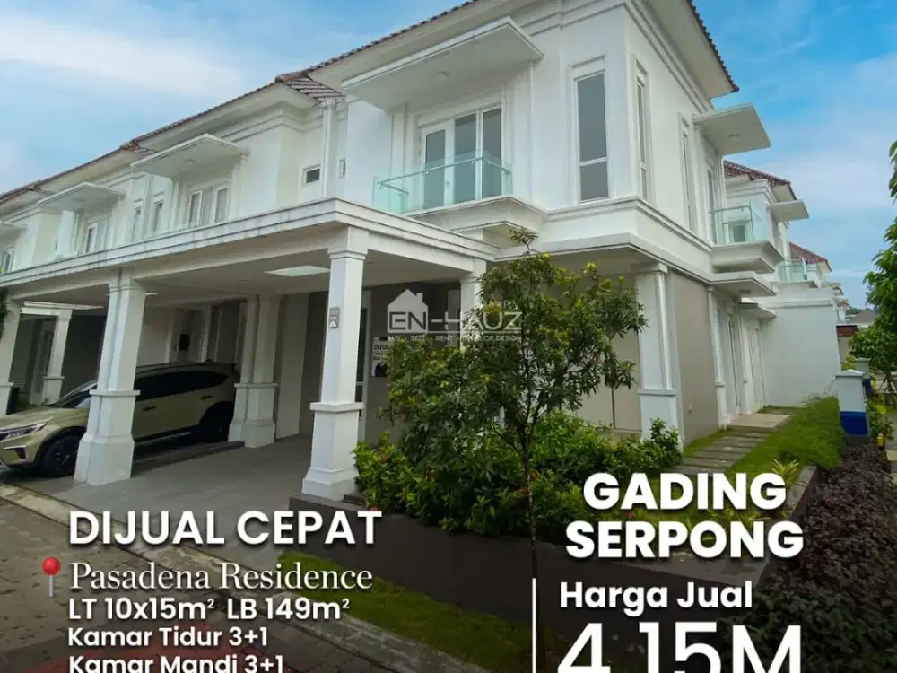 Jual Cepat dan Termurah Pasadena Residence