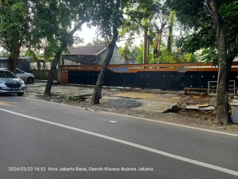 kavling meruya selatan,kembangan,kavling DKI luas 424m 16x24 badan selatan