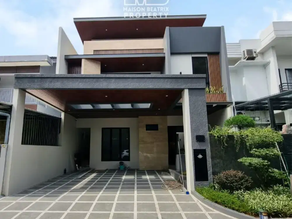 RUMAH BARU SIAP HUNI STRATEGIS DI TAMAN CHRYSANT 1 - BSD