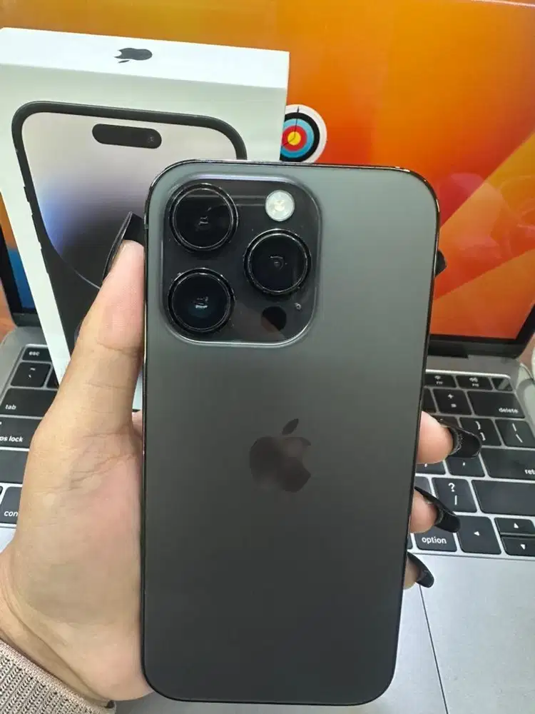 iPhone 14 Pro 256GB Black Eks iBox BH 82% Lengkap