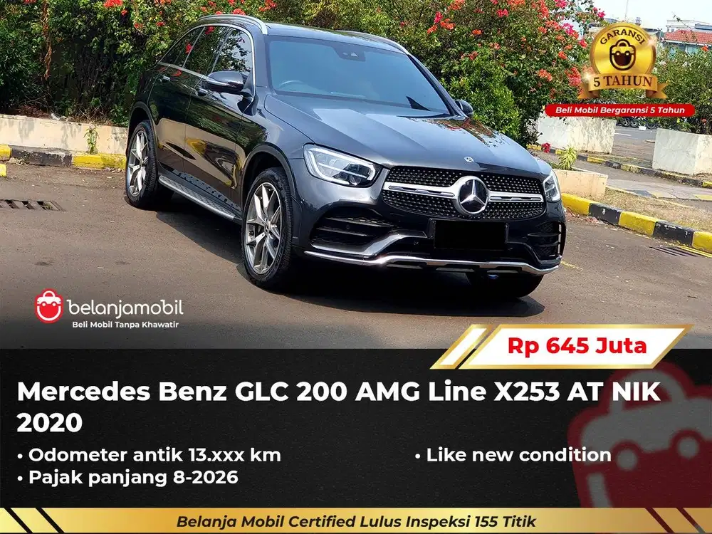 [ GARANSI 5TH ] Mercedes Benz Mercy GLC200 GLC 200 AMG X253 2020/2021