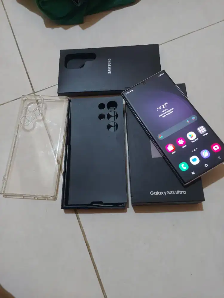 Samsung S23 Ultra 12/512 Sein fullset mlusss 95%, lancarr jayaa joss