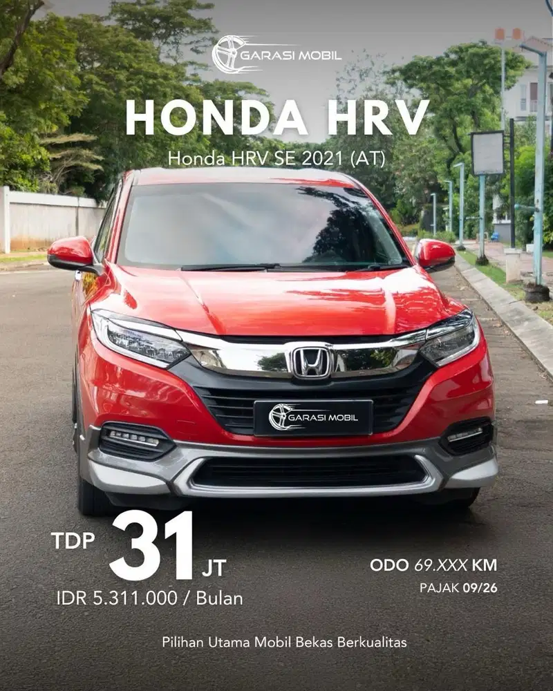 Honda hrv special edition mugen 2021 matic bensin