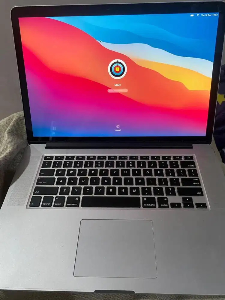 Macbook retina pro 15 inch 2015