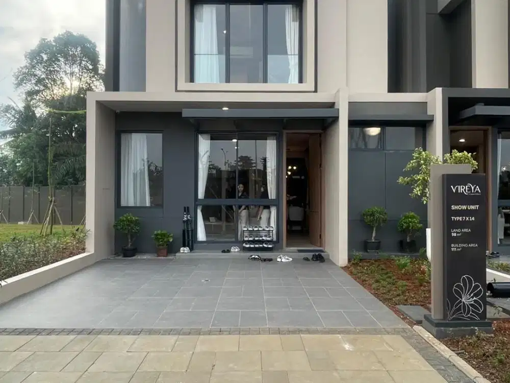 Kualitas Paling Premium Rumah VIREYA BSD Terlaris 1Man Harga Termurah