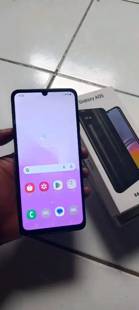 Hp Samsung a05 6/128 fullset bisa diantar