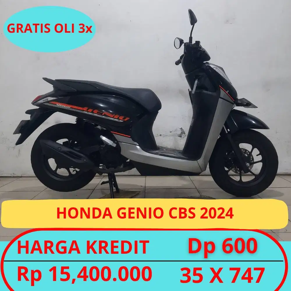 HONDA GENIO CBS 2024 PROMO MURAH GUYSS