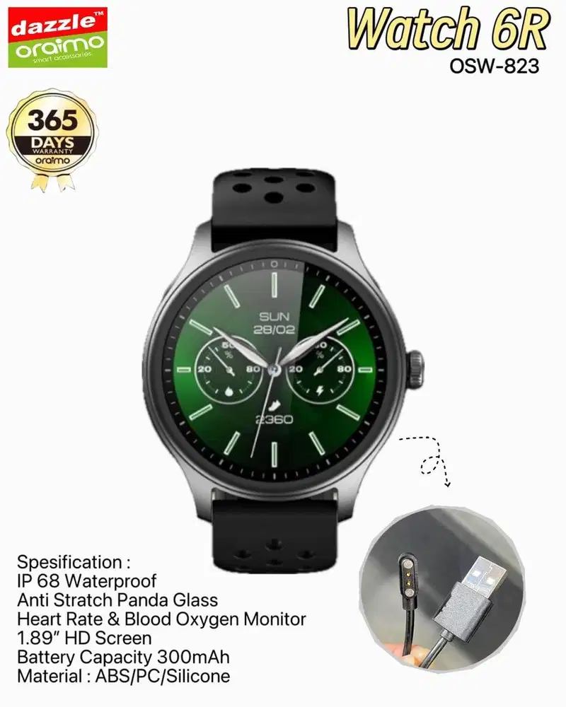 Smartwatch Oraimo Watch 6R OSW-823