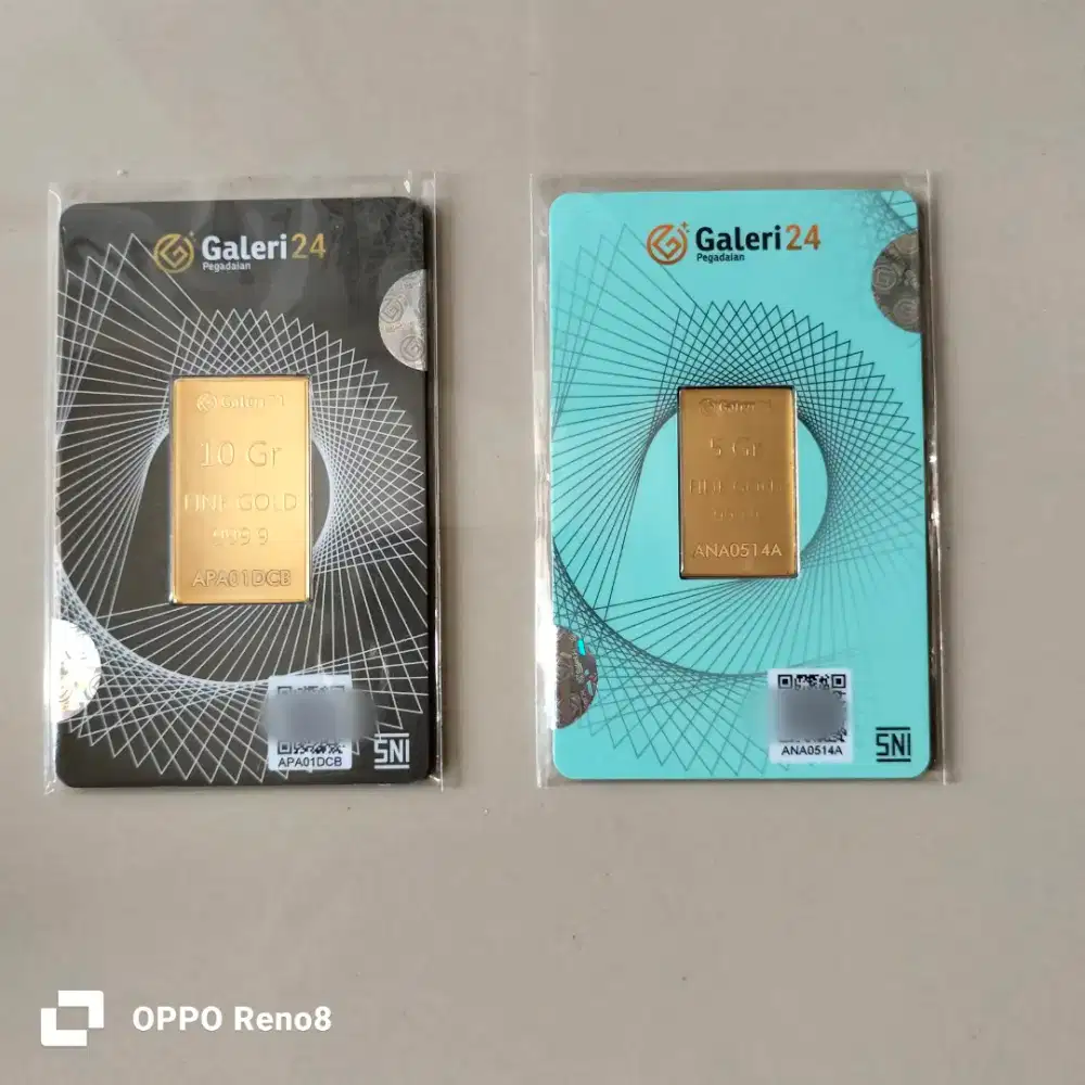 Jual Logam Mulia Antam dan galeri 24