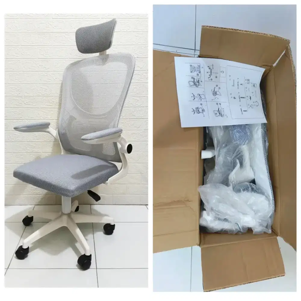 KURSI GAMING JARING SILVER ABU ABU