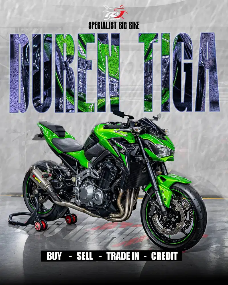 Kawasaki Z900 Z 900 Hijau 2017 Exhaust SC Project Full Paper  Total DP