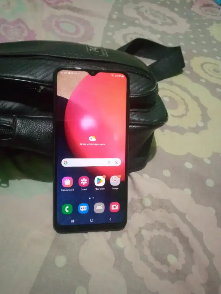 Samsung A02s ram 4/64gb normal siap pakai