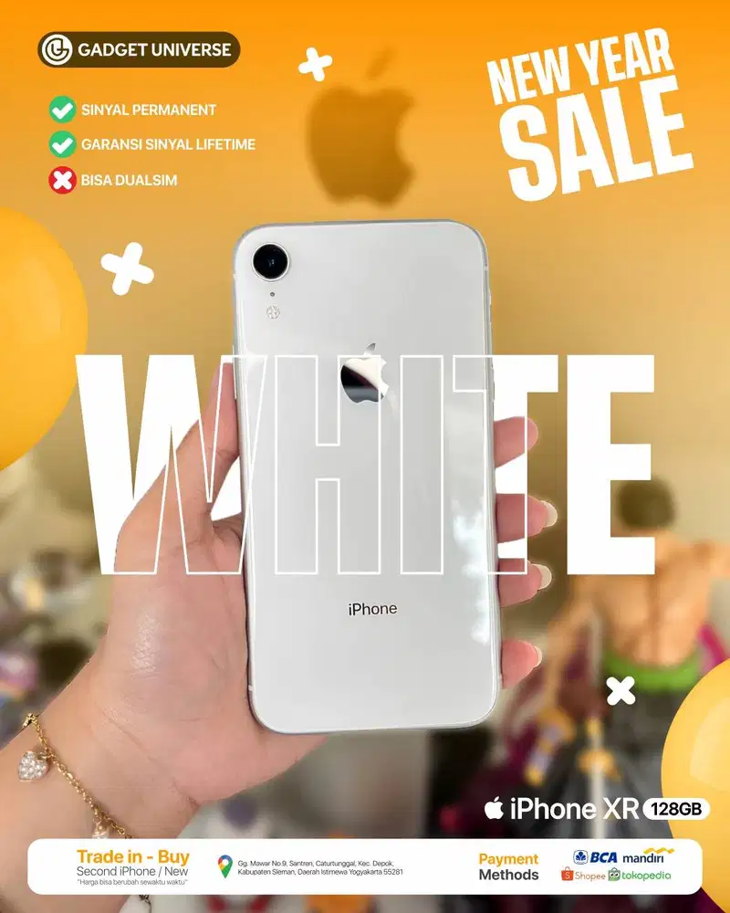 iPhone Xr 128Gb Regist Kemenprin