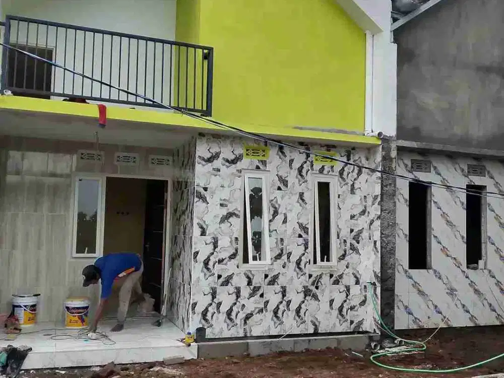 Rumah baru siap huni Dekat puspa agro model scandinavian