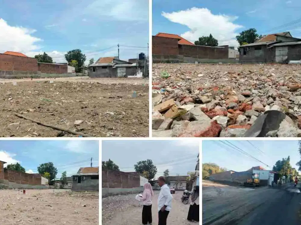 Tanah kavling nol jalan aspal Buduran Sidoarjo