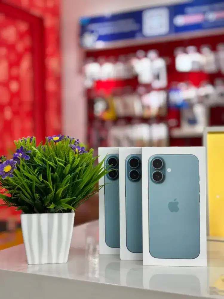 Cash / Credit iPhone 16 Teal tanpa dp