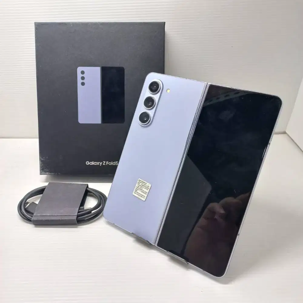 LIKE NEW 99,9% SAMSUNG GALAXY Z FOLD 5 5G 12/512 BLUE EX SEIN RESMI IN