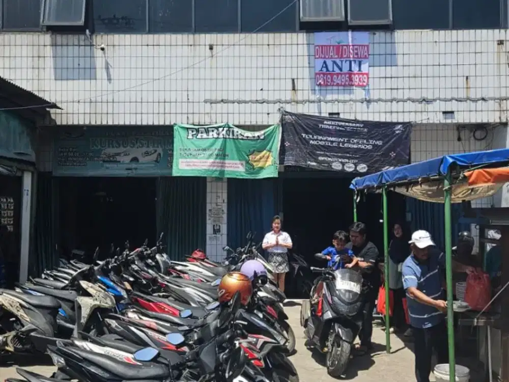 Murah !! DISEWAKAN RUKO 2 LANTAI DI BULAKAPAL DEKAT DG RS SILOAM STRATEGIS LAHAN PARKIR LUAS