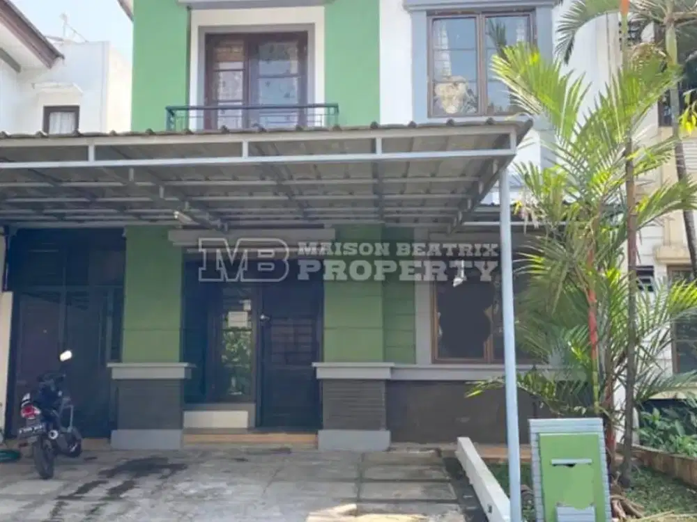 DISEWAKAN RUMAH SIAP HUNI LOKASI STRATEGIS DI DELATINOS CLUSTER BRAZILIA FLAMENGO - BSD