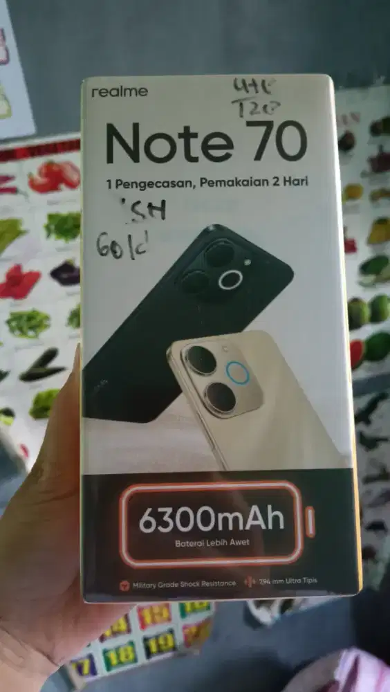Hp Realme Note 70 4/128GB New