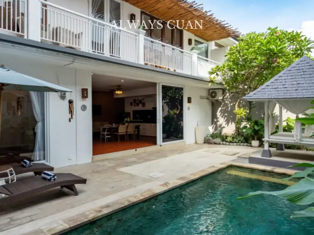 Villa Di Jual Full Furnished 2 lantai Kerobokan Bali